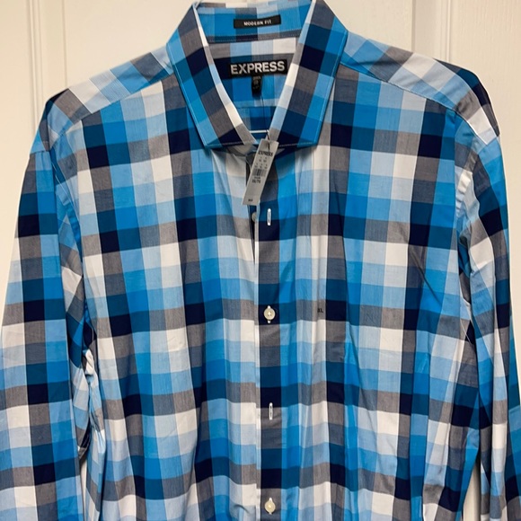 Men’s Express Dress Button down shirt - Picture 1 of 5